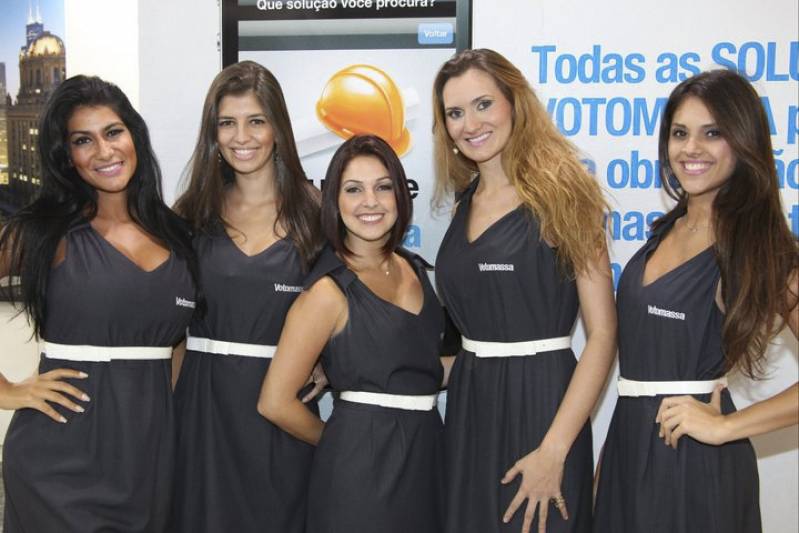 Onde Encontrar Promotores de Feiras Corporativas Santos - Promotores de Marketing